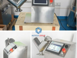 Máy trộn chữ V cỡ nhỏ, dùng màn hình cảm ứng