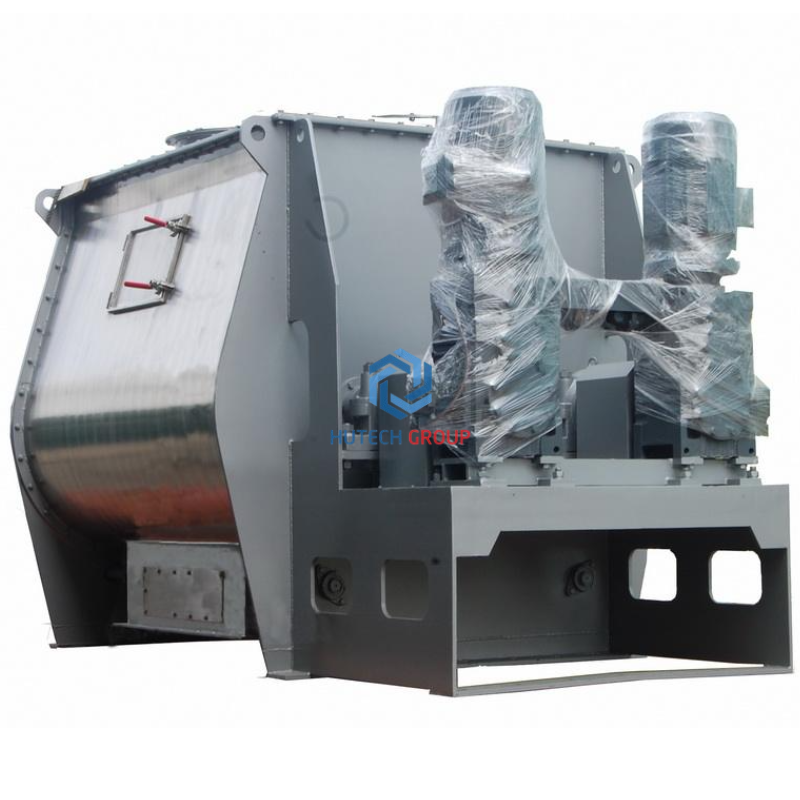 máy trộn ngang trục đôi